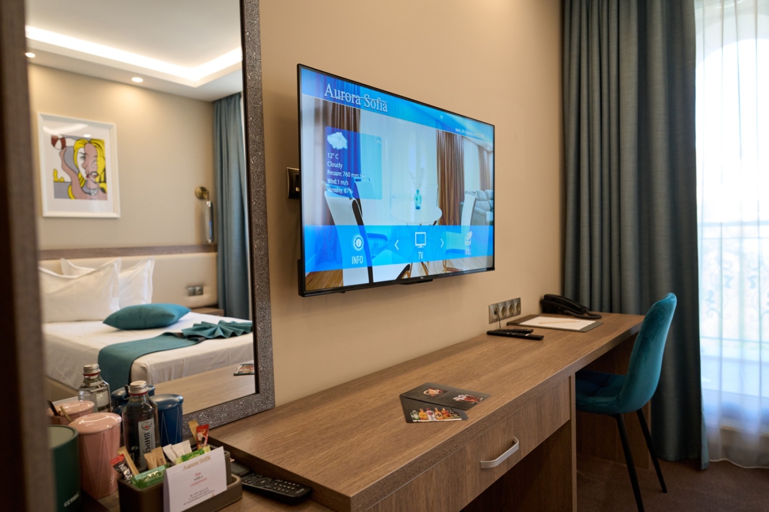 Single room with balcony (14 sq m)