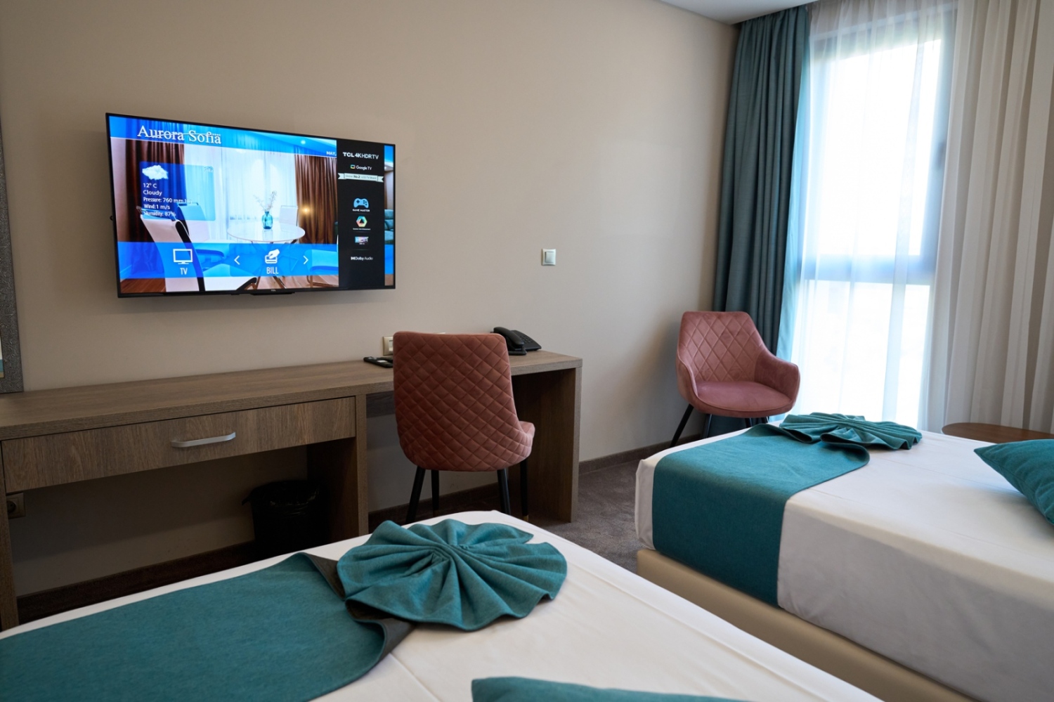 Deluxe TWIN room with balcony